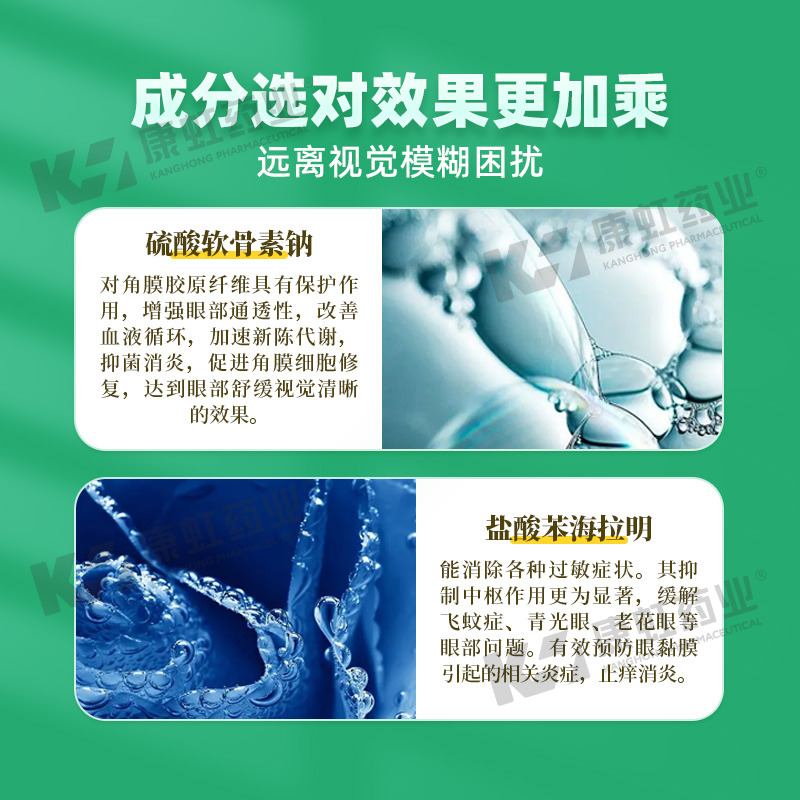 日本老花眼专用滴眼液E40眼药水缓解白内障视疲劳模糊干涩老年人