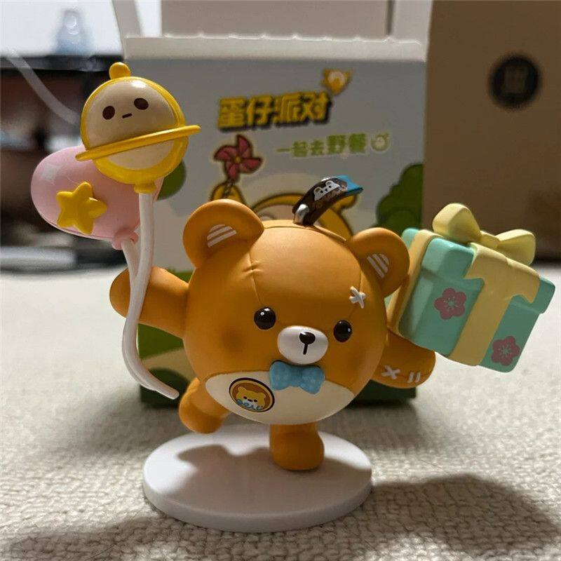 蛋仔派对手办蛋仔派对手办一起去野餐系列潮玩盲盒公仔玩偶小摆件玩具儿童礼物