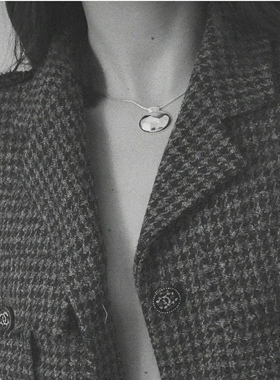 925纯银蛇骨链女个性项链