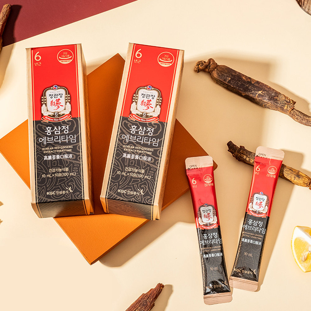 【自营】韩国6年根高丽参浓缩液补品 天猫国际健研馆高丽参及其制品