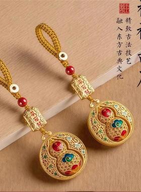 同款创意中式葫芦钥匙扣汽