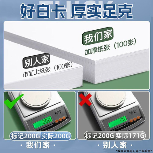 A4荷兰白卡纸儿童白色硬卡纸8K白色卡纸4K白卡纸16开荷兰白卡A3手抄报专用纸画画纸加厚素描纸幼儿园绘画美术 - 图1