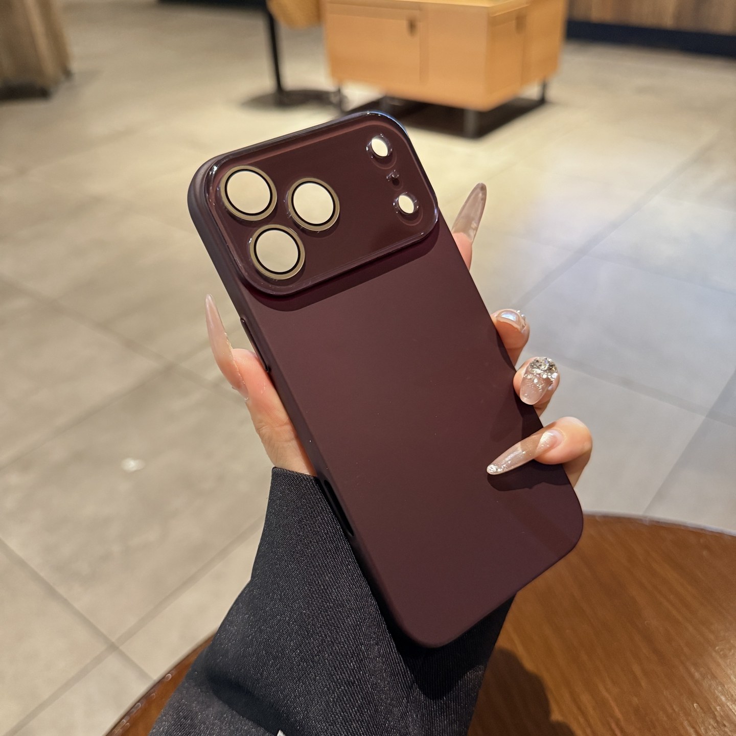 适用iphone17手机壳苹果17promax酒红色肤感磨砂17Air硬壳15情侣16pro新款14女12镜头膜全包plus防摔13保护套,淘宝优惠券,粉丝福利购,淘宝优惠卷