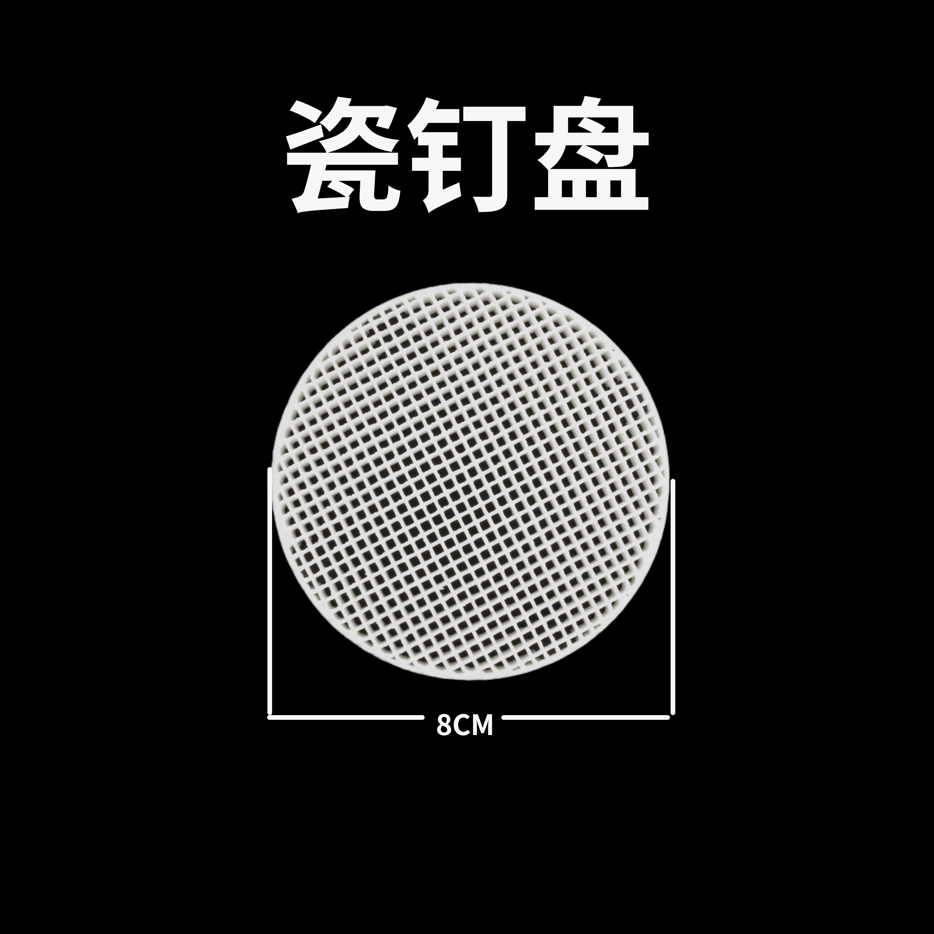 牙科烤瓷盘 烤牙钉 耐高温烤牙盘烤瓷钉陶瓷烧结盘口腔材料 - 图1