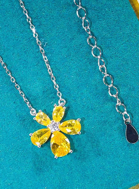 PRINGXY女五花瓣锁骨链