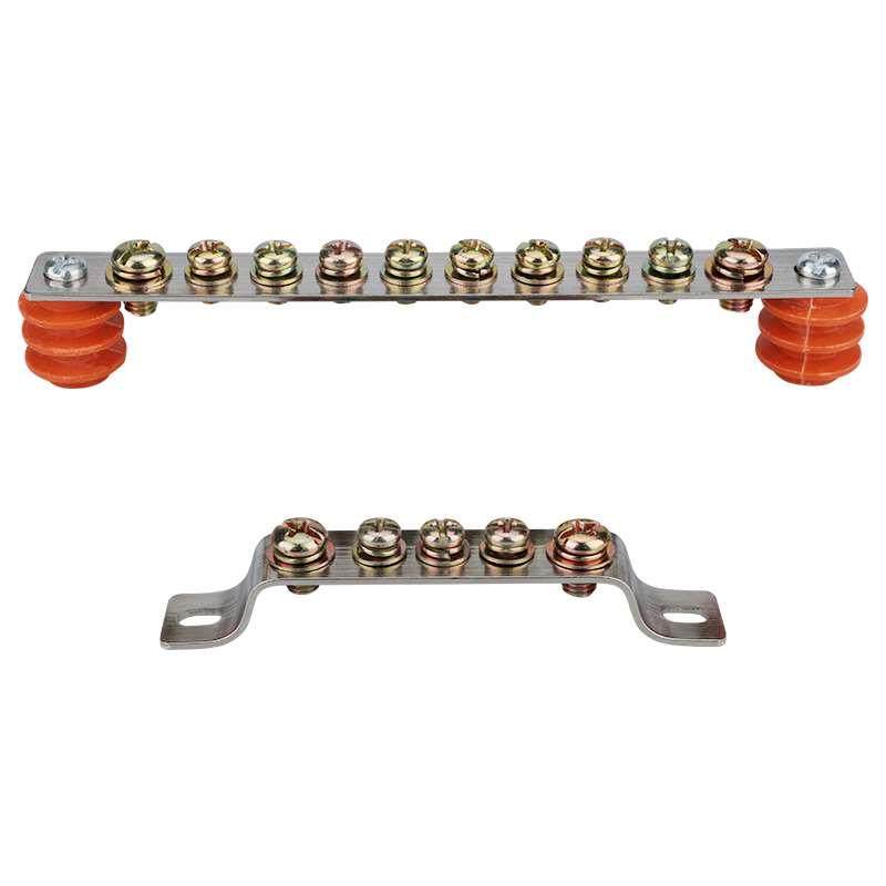 零地排零线接线端子配电箱零地条接零接地接线排连接铜排汇流排,淘宝优惠券,粉丝福利购,淘宝优惠卷