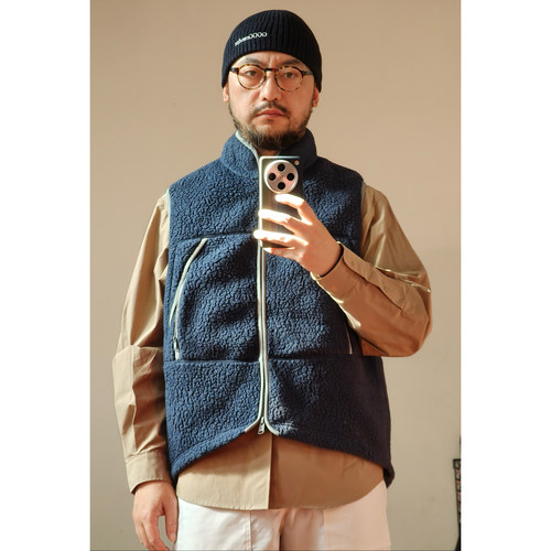 WtW 轻量保暖秋冬徒步抓绒马甲 LightWeright Fleece Hiking Vest - 图3