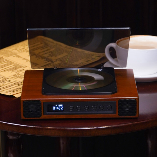 THINKYA K10发烧CD机复古听专辑唱片光盘播放音响一体机