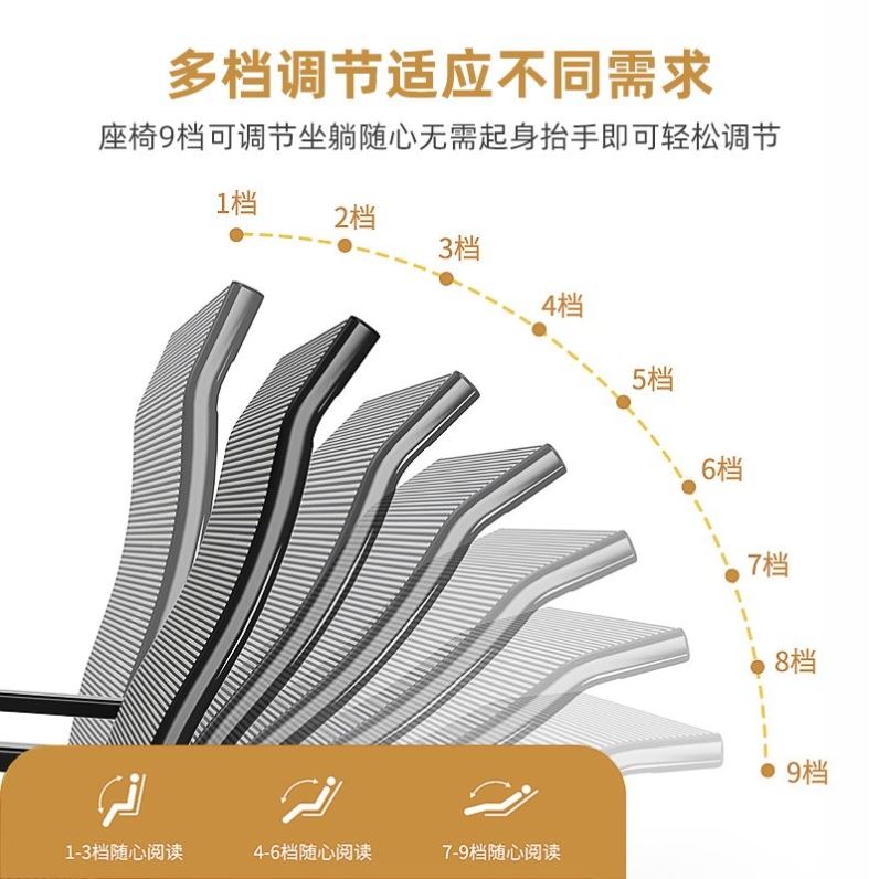 【守望者】折叠躺椅宿舍电脑椅办公室舒适午休椅懒人靠背椅沙发椅 - 图0