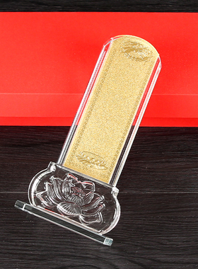 水晶透明莲花牌位架莲花牌位供奉摆件供佛牌位供奉牌位供佛牌位
