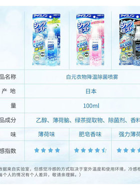 HAKUGEN/白元黑色强力薄荷味冷感液100ml