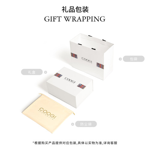 COOGI轻奢包包女2026新款斜挎包高端斜挎女包老花送女友生日礼物 - 图3