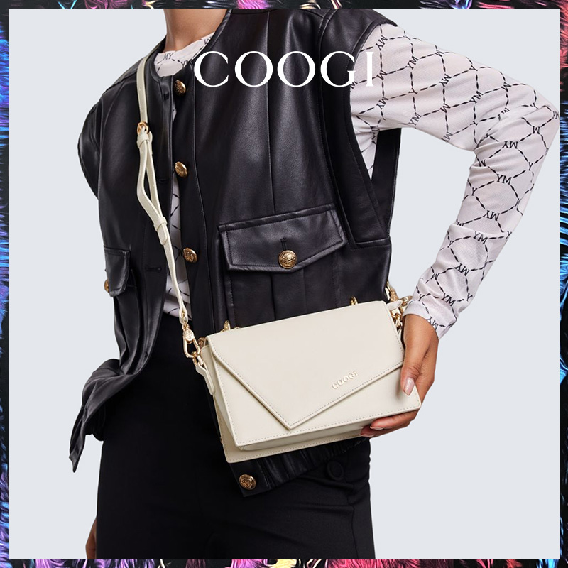 COOGI2025新款小方包女斜挎高级感单肩包欧美时尚手提腋下包百搭