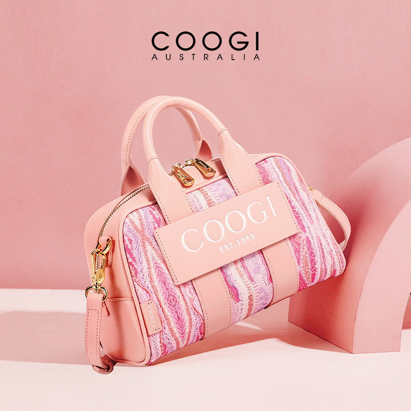 [祝绪丹同款]COOGI包包女手提包新款轻奢高级感单肩斜挎保龄球包,淘宝优惠券,粉丝福利购,淘宝优惠卷