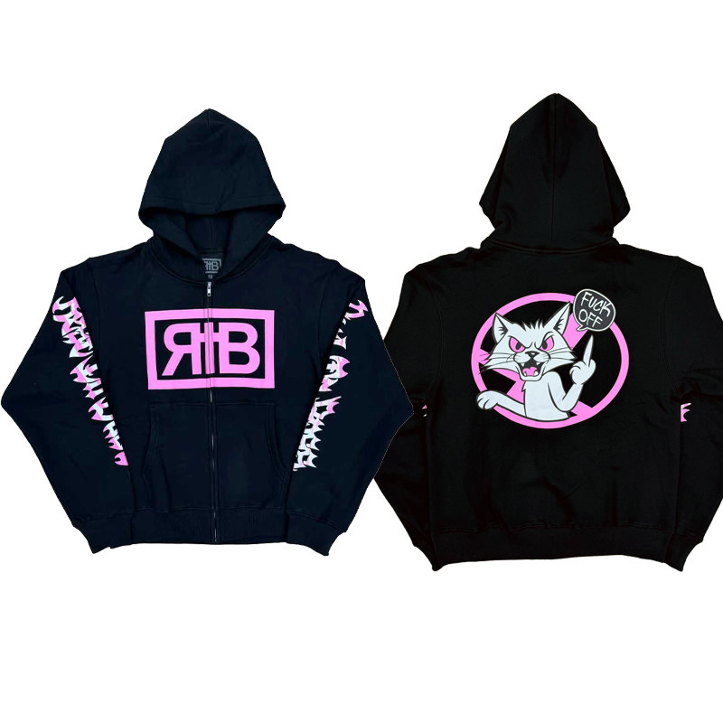 CHE REST IN BASS TOUR HOODIE printed venue limited zipper hooded jacket hoodie