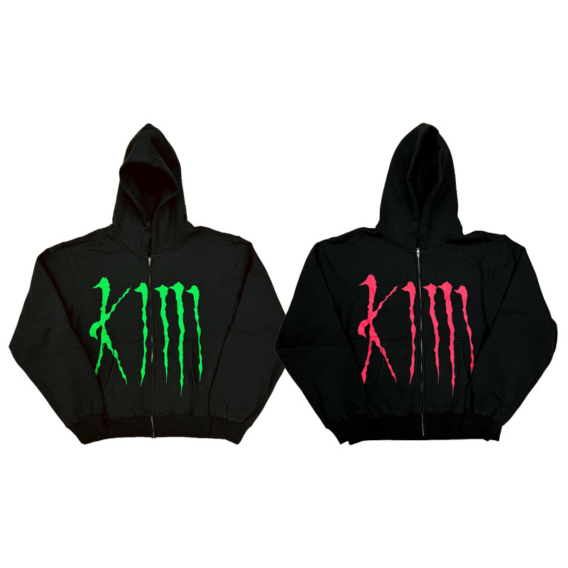 Kim Krueger Monster Zip-Up Hoodie