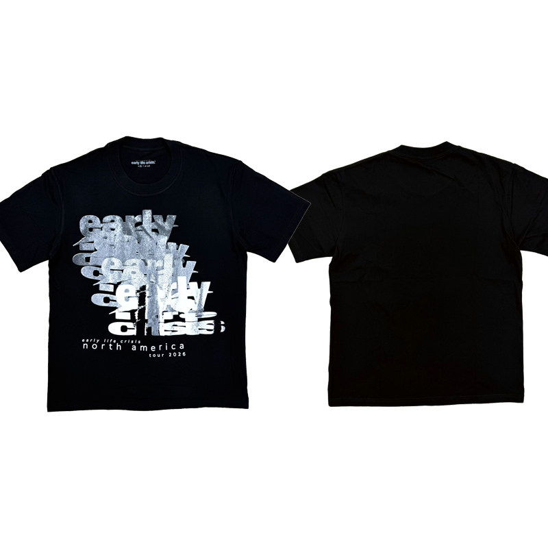 early life crisis north america tour 2026 North American venue limited short-sleeved T-shirt