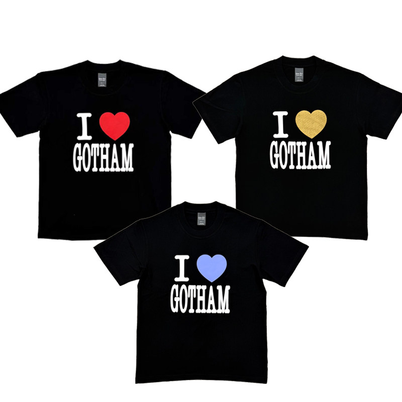 Number Nine SS02 Ilove Gotham t-shirt slogan printed love vintage short-sleeved T-shirt