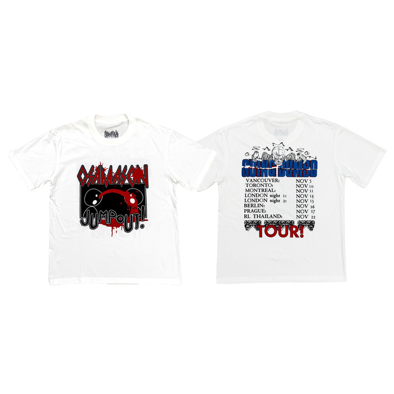 KK11 Osamason jumpout Going Dumbo Tour Tee venue limited short-sleeved T-shirt