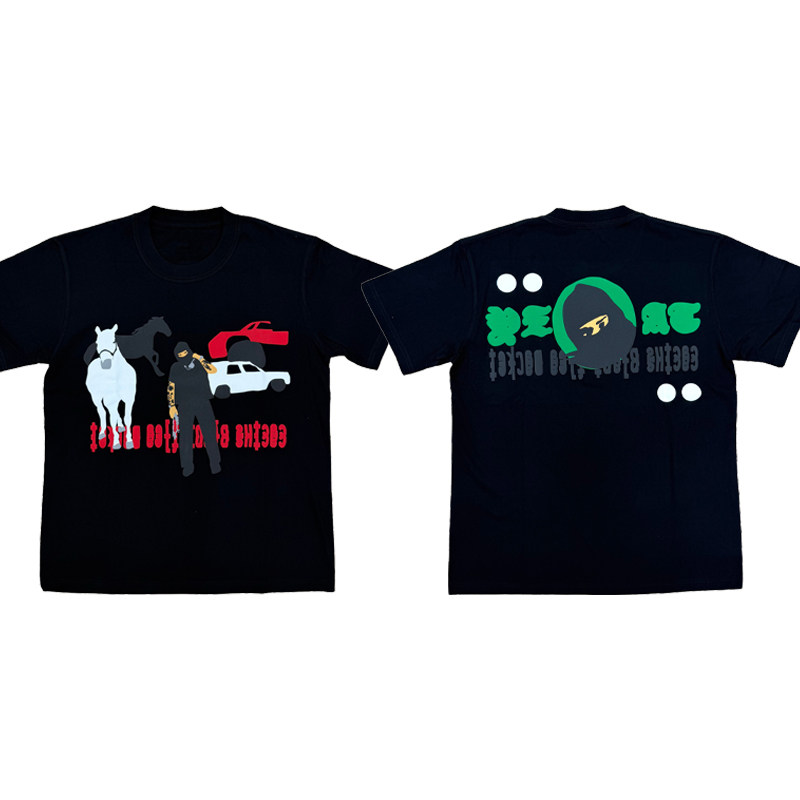 CPFM Yeat Lyfestyle T-Shirt three-dimensional foam suede limited joint print short-sleeved T-shirt