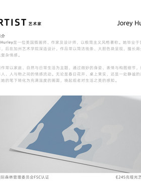 Jorey Hurley收藏级版画复刻包豪斯云朵飞机观测客厅高级感仅画芯