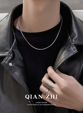 男士项链高级感小众设计钛钢女