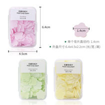 The Dawn Petal Soap sheet Disposable Soap Paper Travel Portable Soap Sheet Student Boxed Soap Paper Business Trip