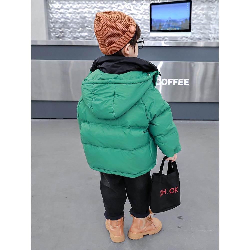 儿童羽绒服男童冬装保暖外套2025新款韩范小童宝宝加厚白鸭绒棉袄,淘宝优惠券,粉丝福利购,淘宝优惠卷