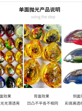 真螃蟹琥珀饰品吊坠挂件人造琥珀