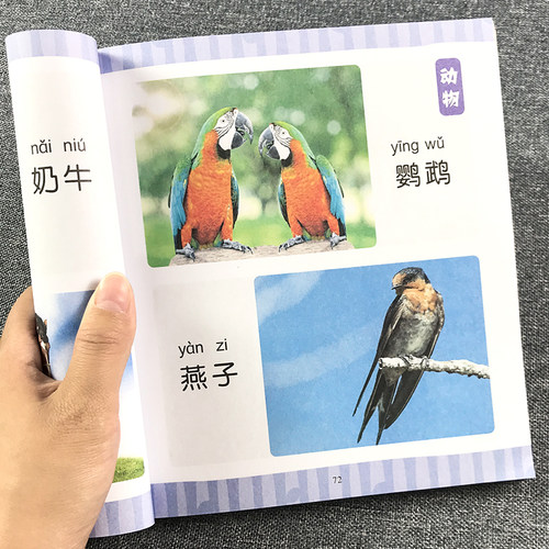 儿童认物大全婴幼儿启蒙认知早教书0-1-2到3-4岁宝宝益智书籍一岁半二三岁幼儿园小孩看图识物童书亲子阅读读物图画书彩图注音绘本 - 图2