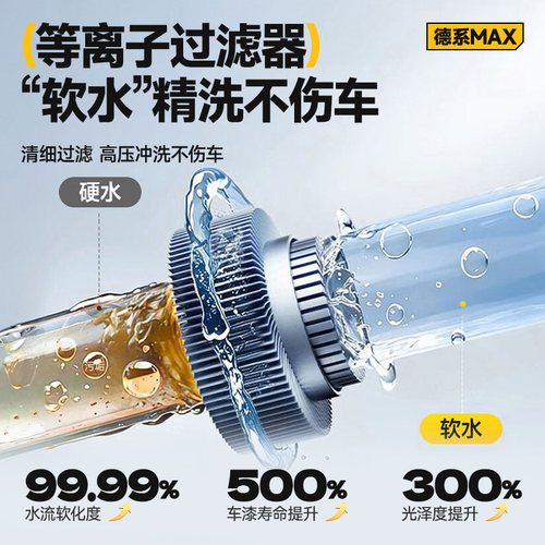 洗车机220v高压水枪家用水泵2025新款强压力大功率清洗增压地神器 - 图2