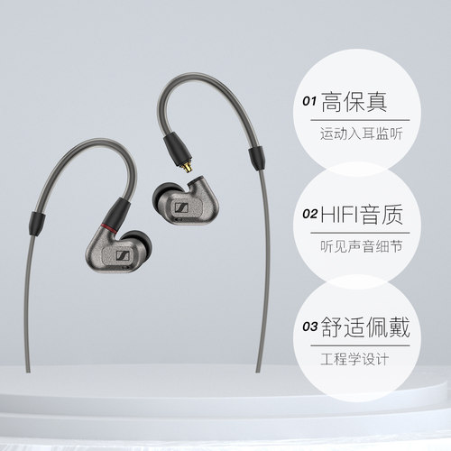 【自营】SENNHEISER/森海塞尔IE600入耳式HIFI有线耳机隔音听国行 - 图0