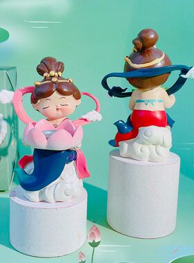 敦煌福禧装饰品卧室国潮首饰盘