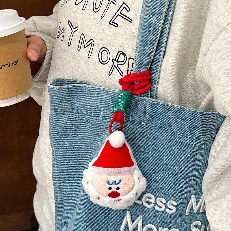 高颜值腾圣诞公仔装饰背包挂饰原创亿挂件挂钥匙扣毛绒礼物坠,淘宝优惠券,粉丝福利购,淘宝优惠卷