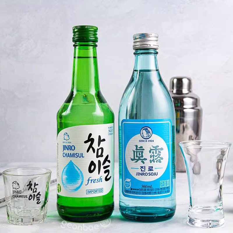 韩国原装进口真露烧酒复古版经典款16度原味利口酒女士微醺360ml,淘宝优惠券,粉丝福利购,淘宝优惠卷
