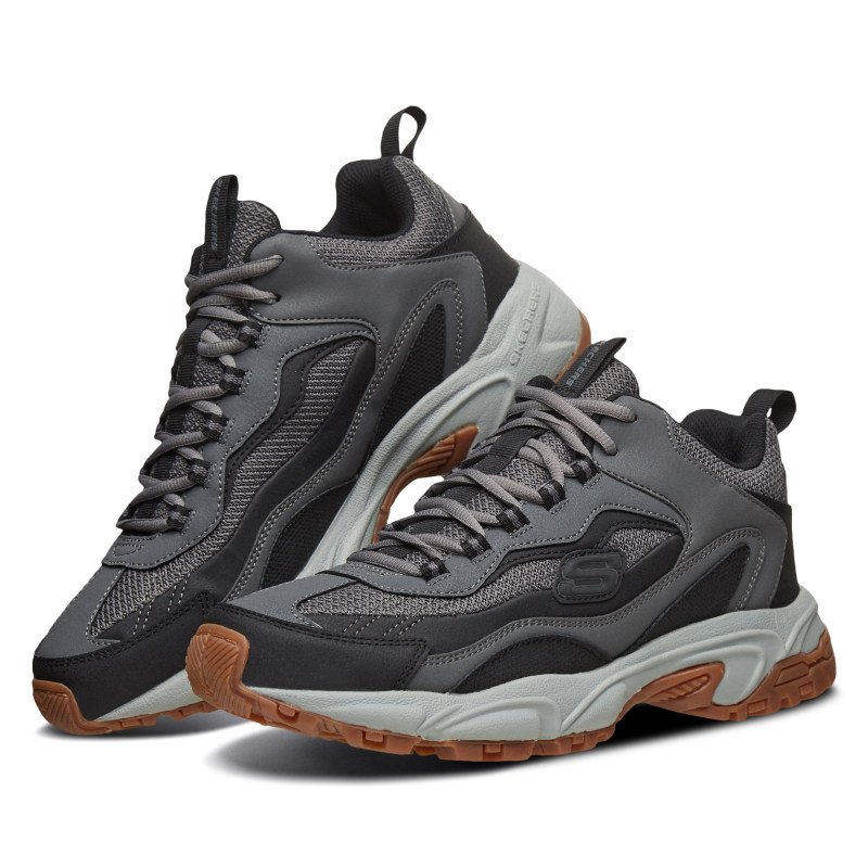 Skechers斯凯奇新款复古撞色老爹鞋男子户外徒步休闲运动鞋51918,淘宝优惠券,粉丝福利购,淘宝优惠卷