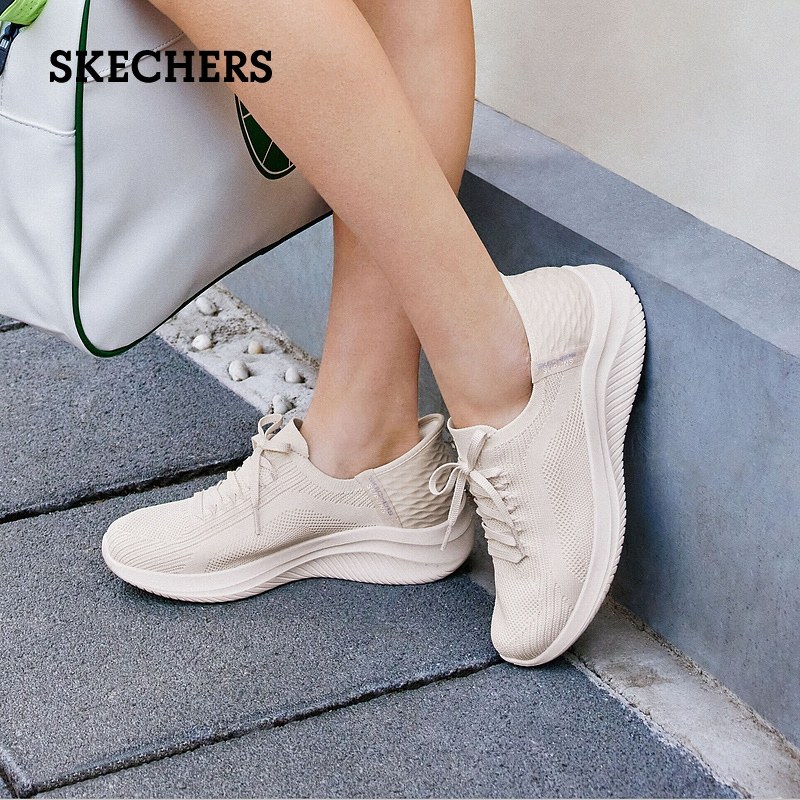 闪穿鞋Skechers斯凯奇春夏女士一脚蹬健步鞋网面透气休闲妈妈鞋,淘宝优惠券,粉丝福利购,淘宝优惠卷