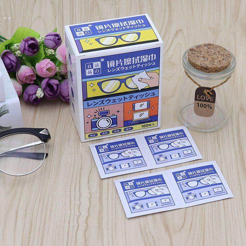 擦眼镜专用清洁湿巾一次性手机电脑屏幕清洁布擦拭眼镜布擦镜湿纸,淘宝优惠券,粉丝福利购,淘宝优惠卷