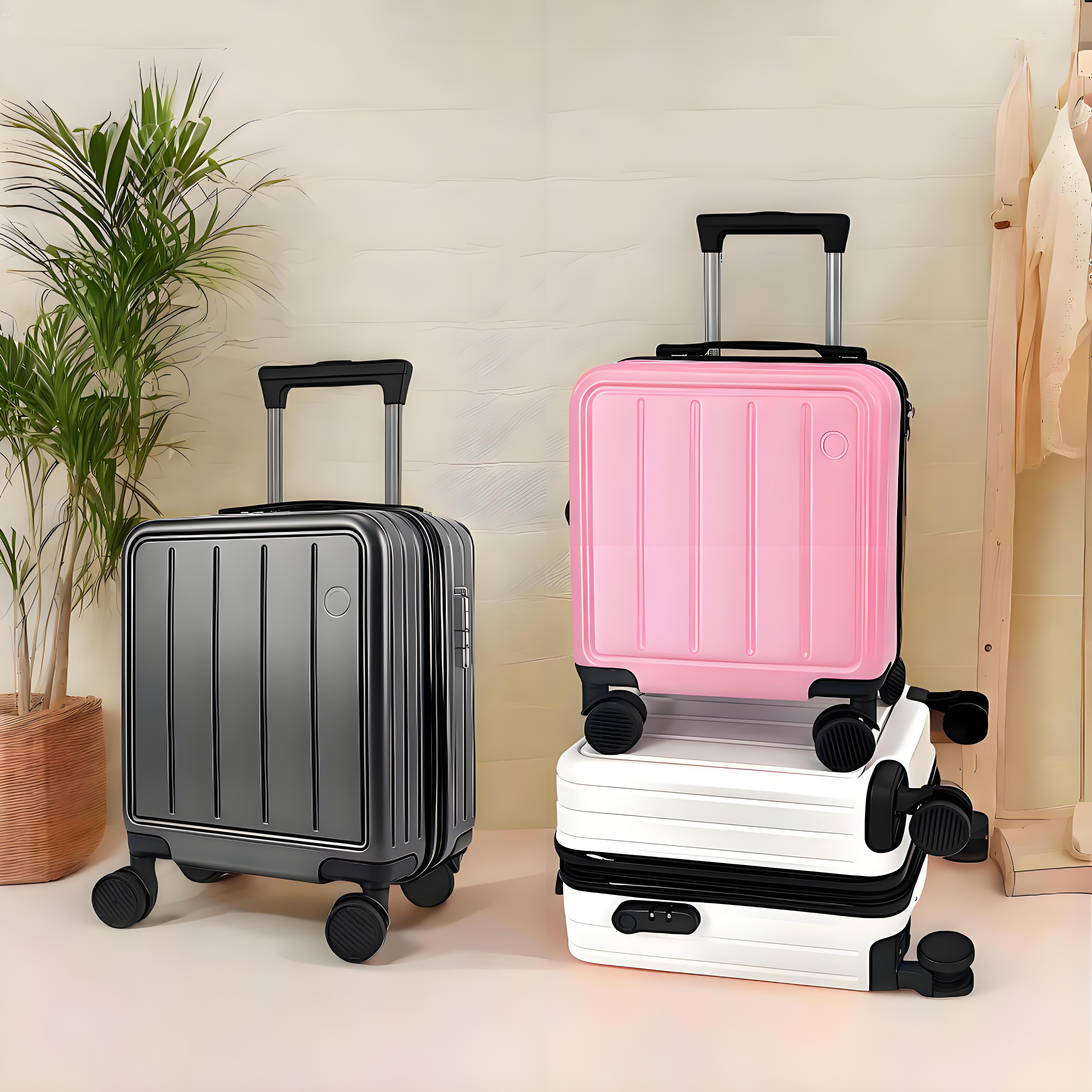 迷你小旅行箱20*30*40登机箱免托运春秋航空廉价航空迷你拉杆箱 - 图2