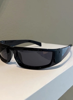 未来感墨镜嘻哈骑行眼镜欧美跨境