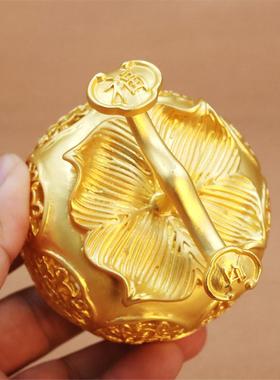 新款合金镂空如意柿子创属