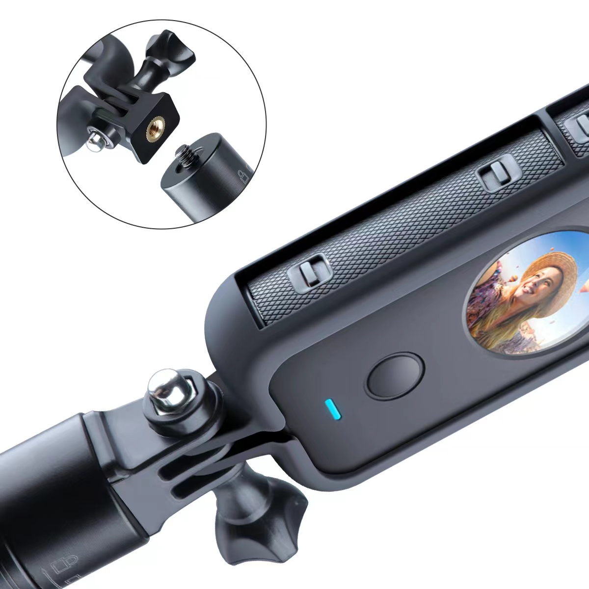 PAISD适用Insta360onex2边框保护镜保护壳360边框x2全景相机兔笼硅胶套-图2