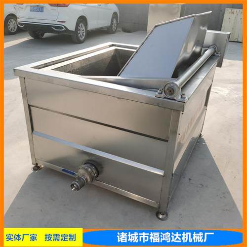 内框自动出料带鱼段卤煮锅 煮龙虾设备 花生米黄豆方形煮锅 - 图1