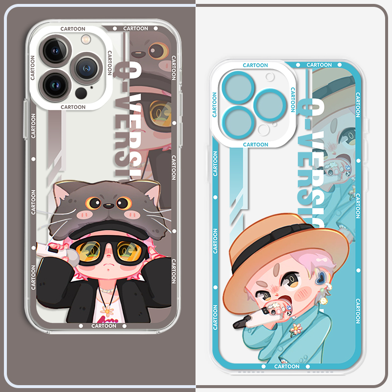 Q版GD权志龙手机壳适用苹果16同款iphone15promax演唱会14plus周边13mini应援12新款11专辑x透明8/17/xs/7/xr - 图3