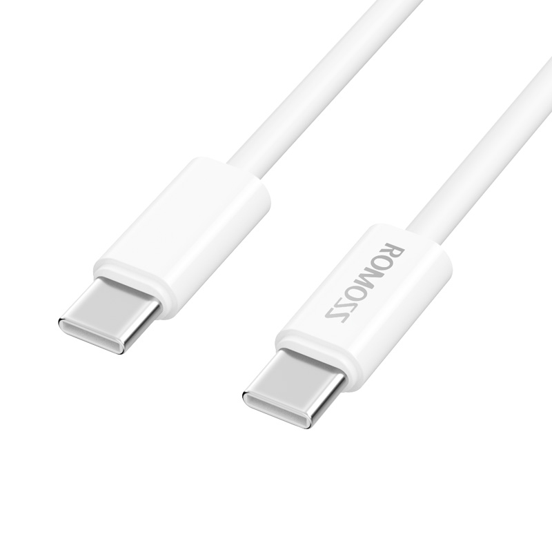 ROMOSS罗马仕Type-c数据线PD快充双头ctoc车载充电器适用ipad air5苹果iPhone15华为pro小米笔记本平板typc口