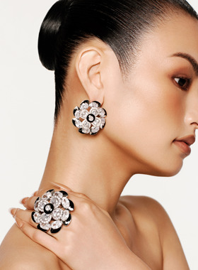 【那英同款】MOH ICON系列珐琅圆形设计蝴蝶水晶高级感戒指礼物