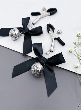 choker铃铛项圈女颈带黑