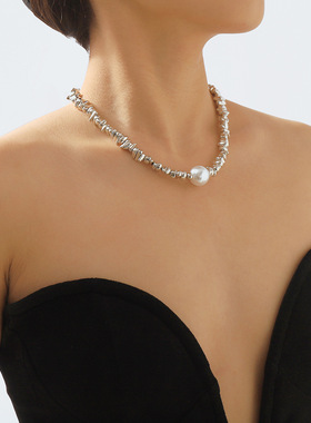 11354欧美跨境轻奢项链优雅简约