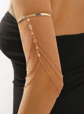 B3358跨境饰品简约设计流苏链条