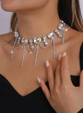 民族风巴洛克时髦choker颈链爪链